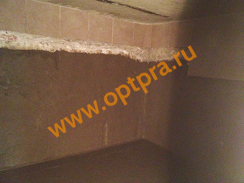 обмазочная гидроизоляция стен подвала изнутри