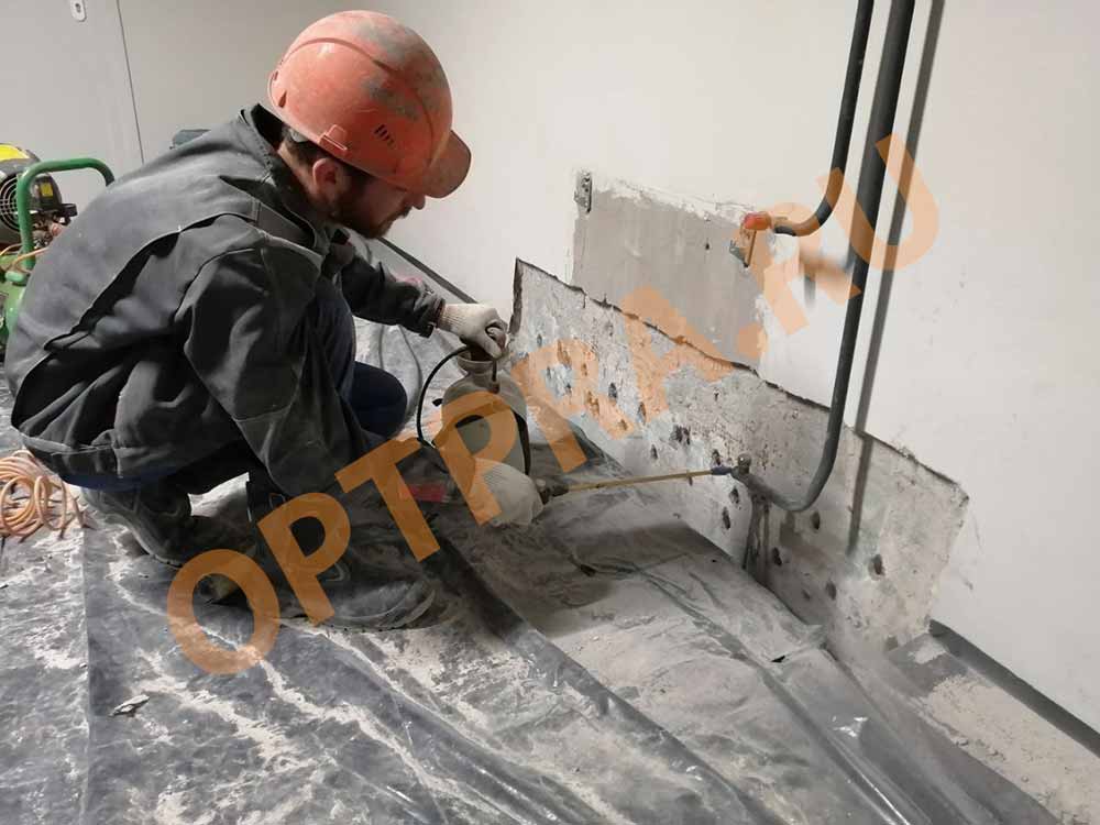 инъектирование бетона