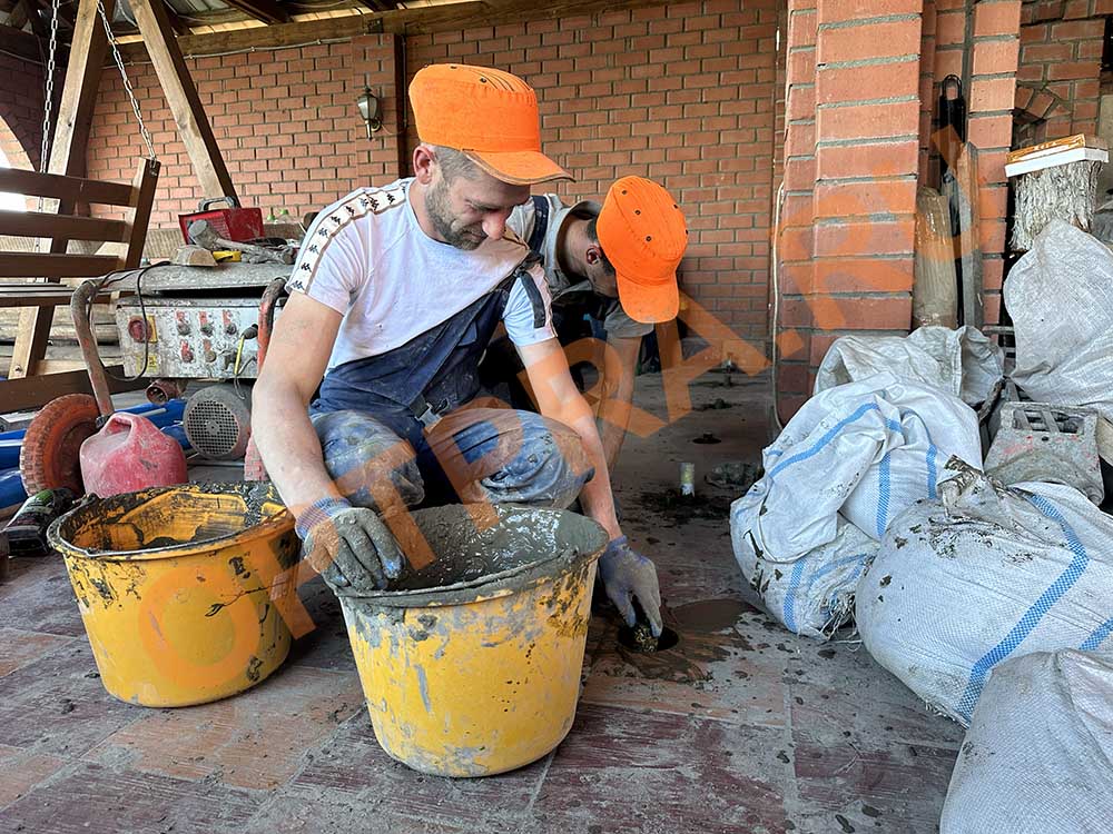 усиление грунтов холма