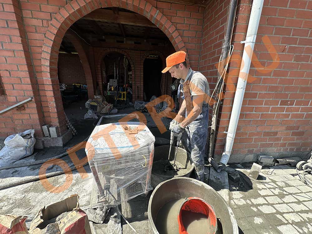 усиление грунтов холма