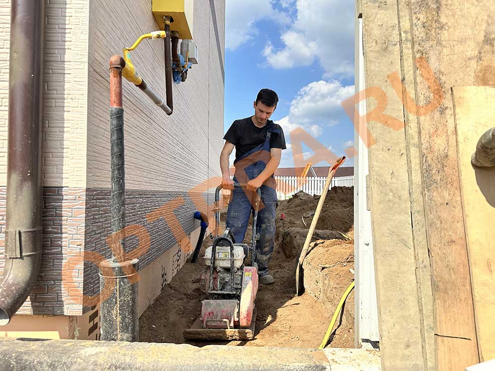 дренаж, гидроизоляция снаружи, теплоизоляция