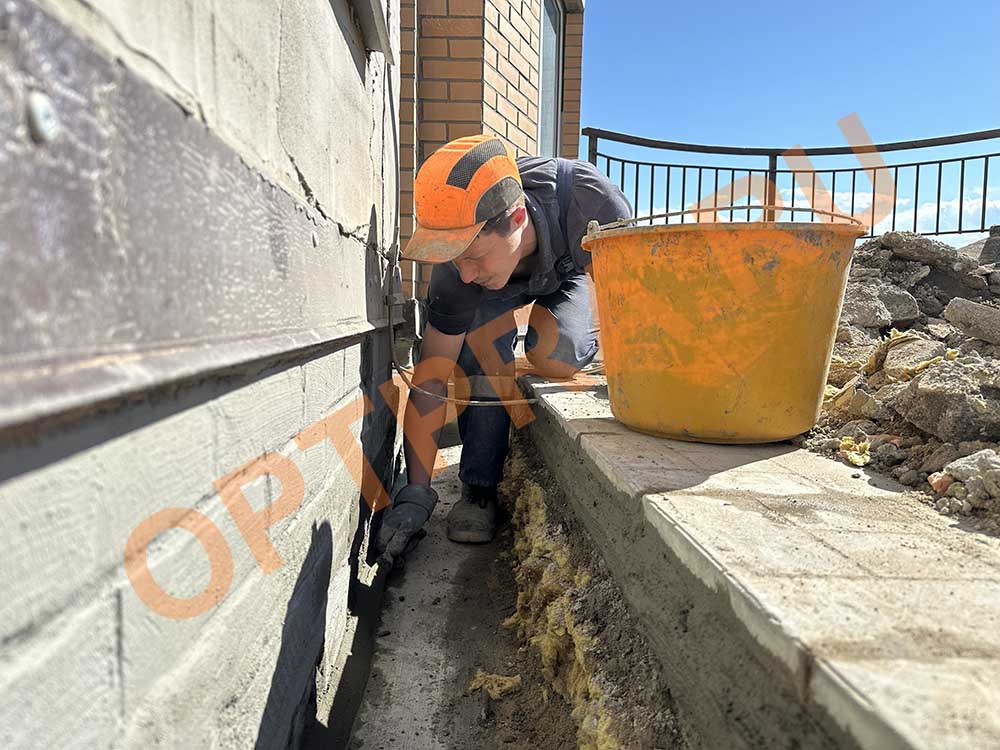 Гидроизоляция террасы по ул.Двинская в Санкт-Петербурге