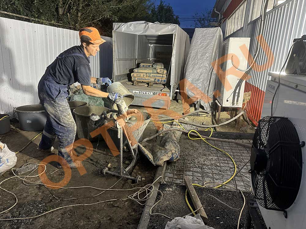 усиление оснований магазина Магнит