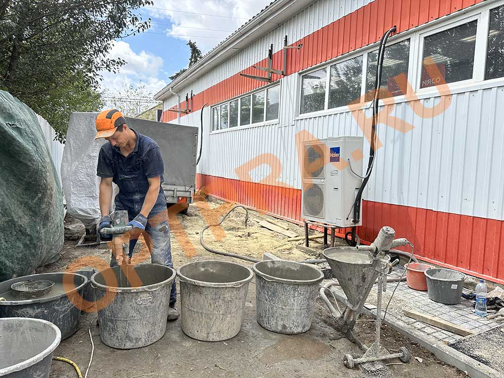 усиление оснований магазина Магнит