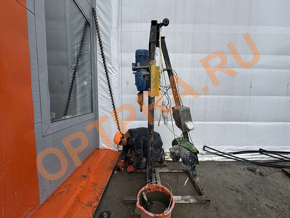 усиление грунтов за Полярным Кругом