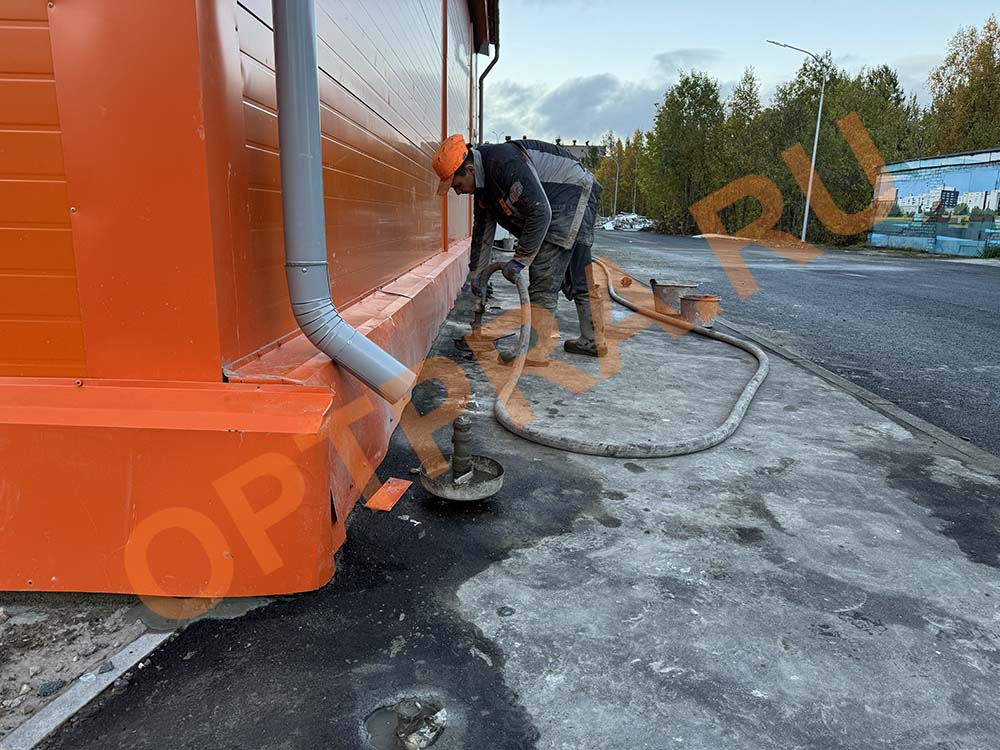 усиление грунтов за Полярным Кругом