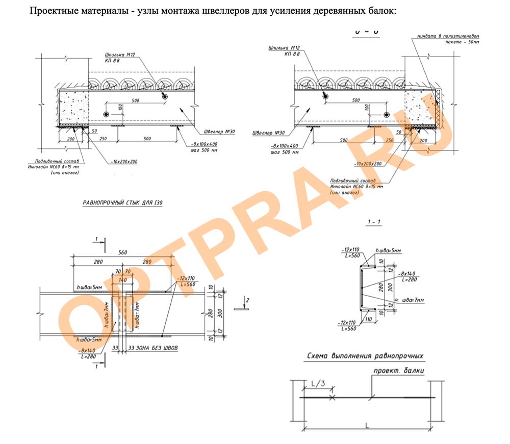 усиление перекрытия в старом фонде