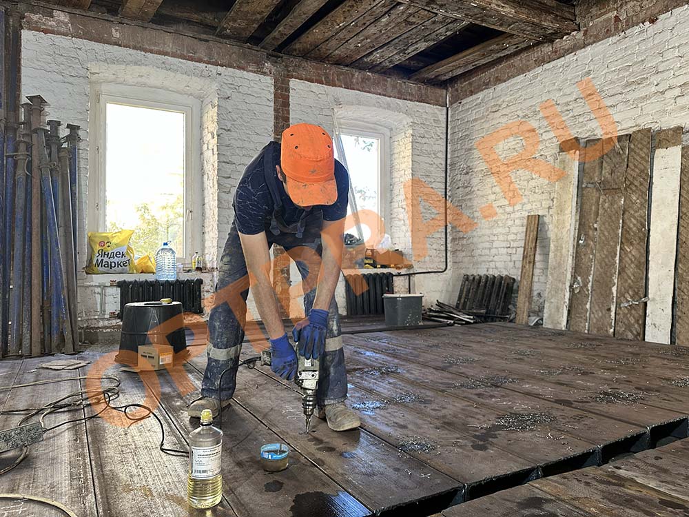 усиление перекрытия в старом фонде