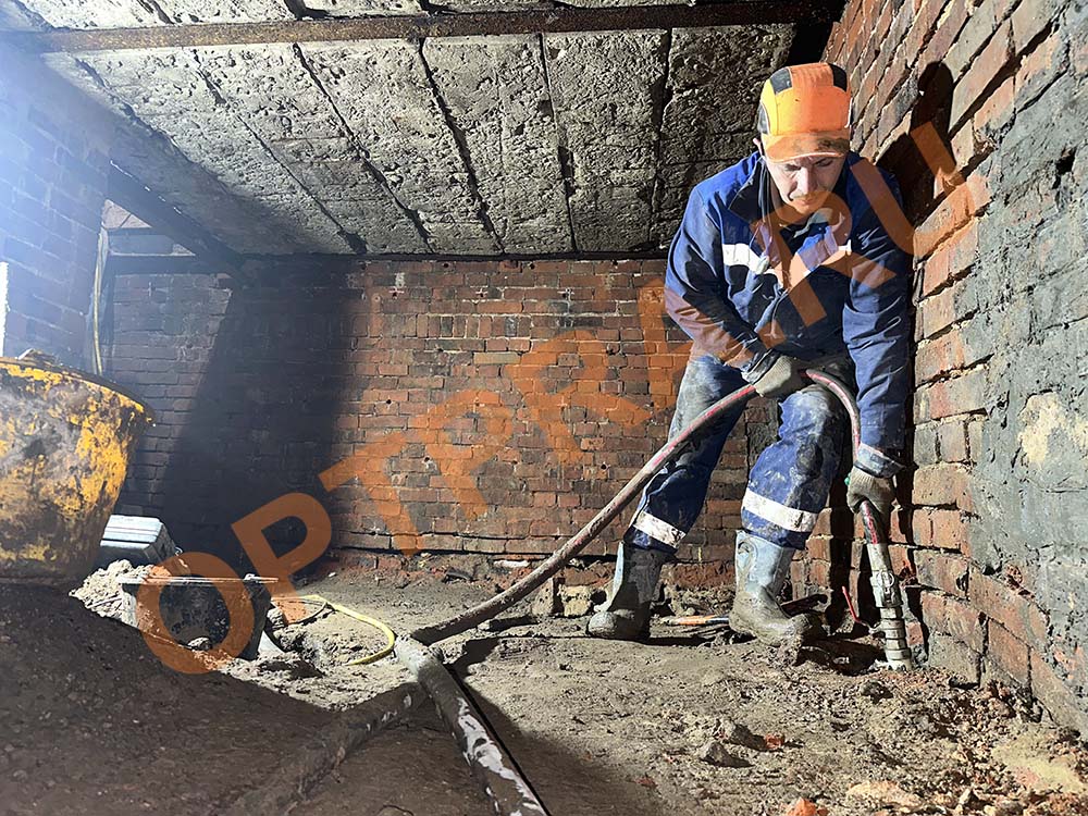 усиление фундамента