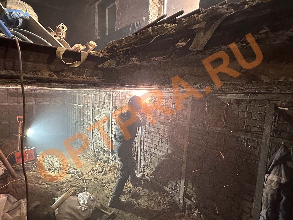 усиление стен