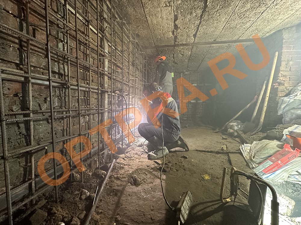 усиление стен