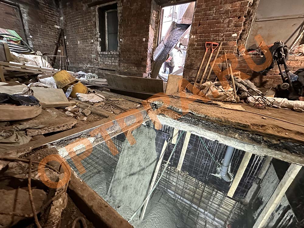 углубление подвала