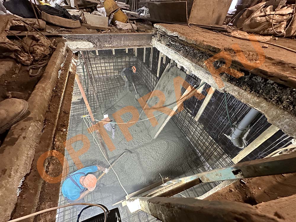 углубление подвала